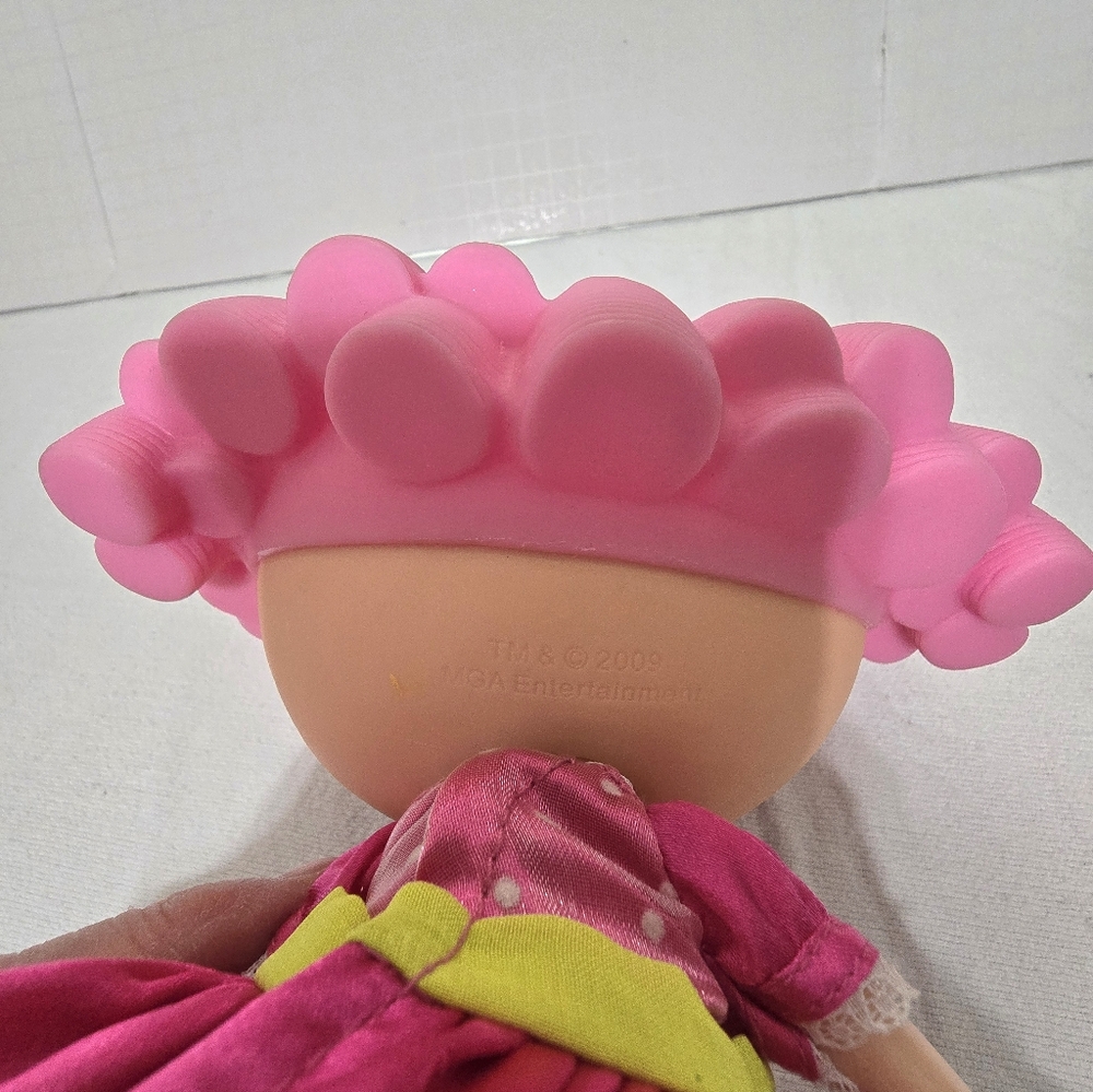Lalaloopsy Jewel Sparkles Doll Full Size 12” Pink Hair & Crown Dress Shoes 2009 - Picture 7 of 11